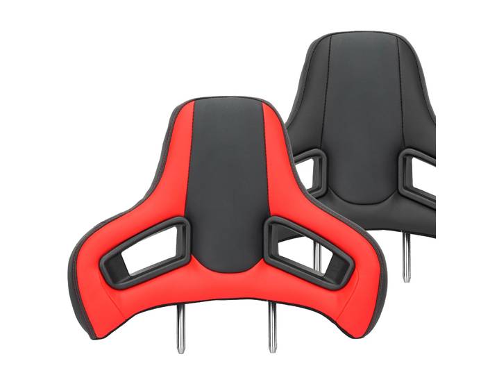 Appui-tête universel pour siège de voiture, Plug and Play, trou triangulaire en PVC de haute qualité, Type fendu pour têtes de siège de voiture de sport