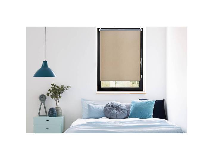 Designrollo Trend / Verdunkelung 75 x 150cm Beige/Beige