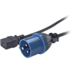 APC AP9876 Stromkabel, C19 auf IEC309 (16A), 2,4 m
