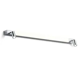 Helestra LED-Spiegelleuchte Nero Aluminium Silber Chrom 120 cm