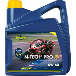 Putoline Motoröl N-Tech Pro R plus 10W-60- 4L
