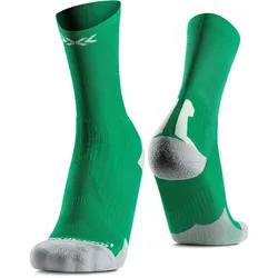 X-SOCKS Bike Perform Crew Fahrradsocken E311 - voltage green 42-44