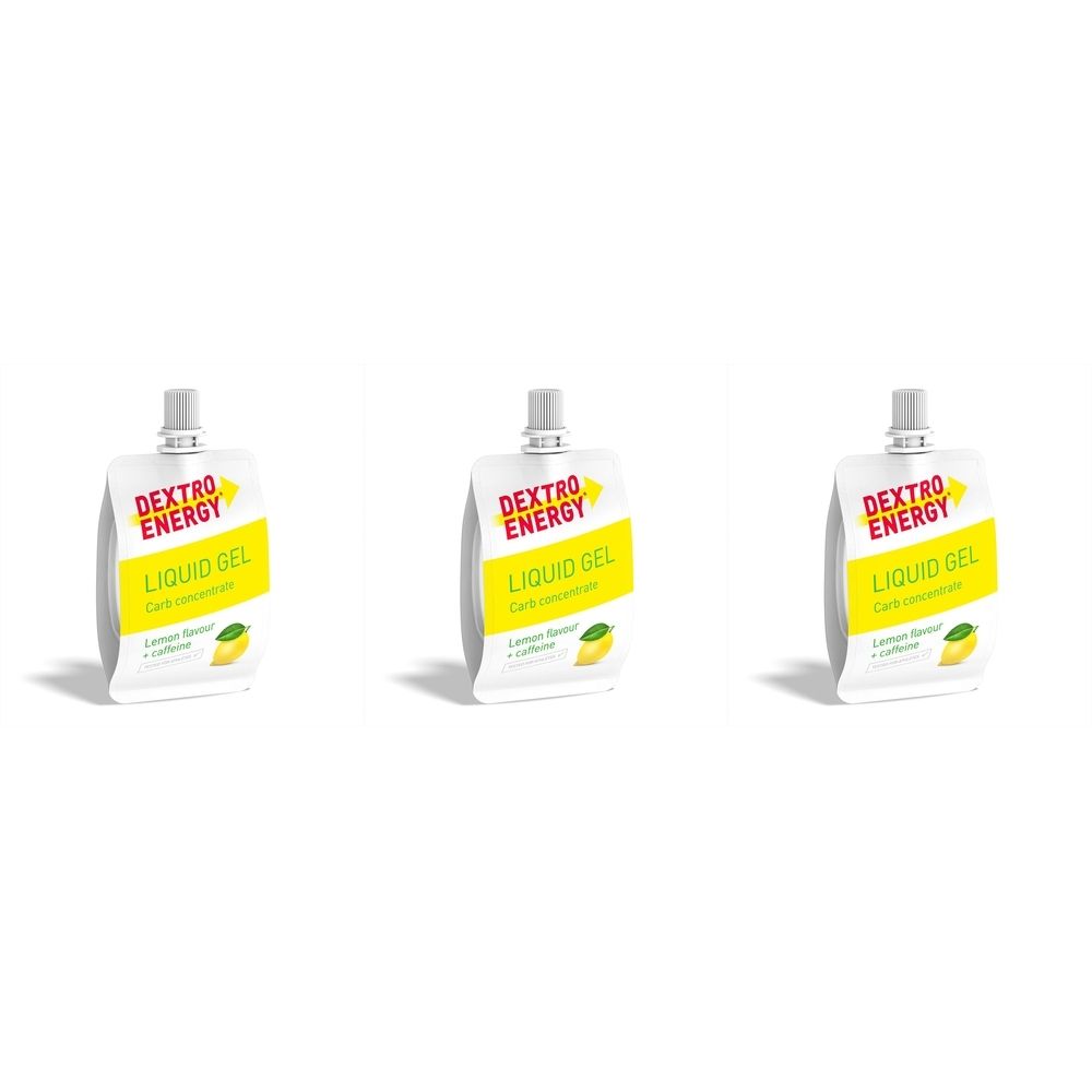 Dextro Energy Liquid Gel Lemon 3x 3x60 ml