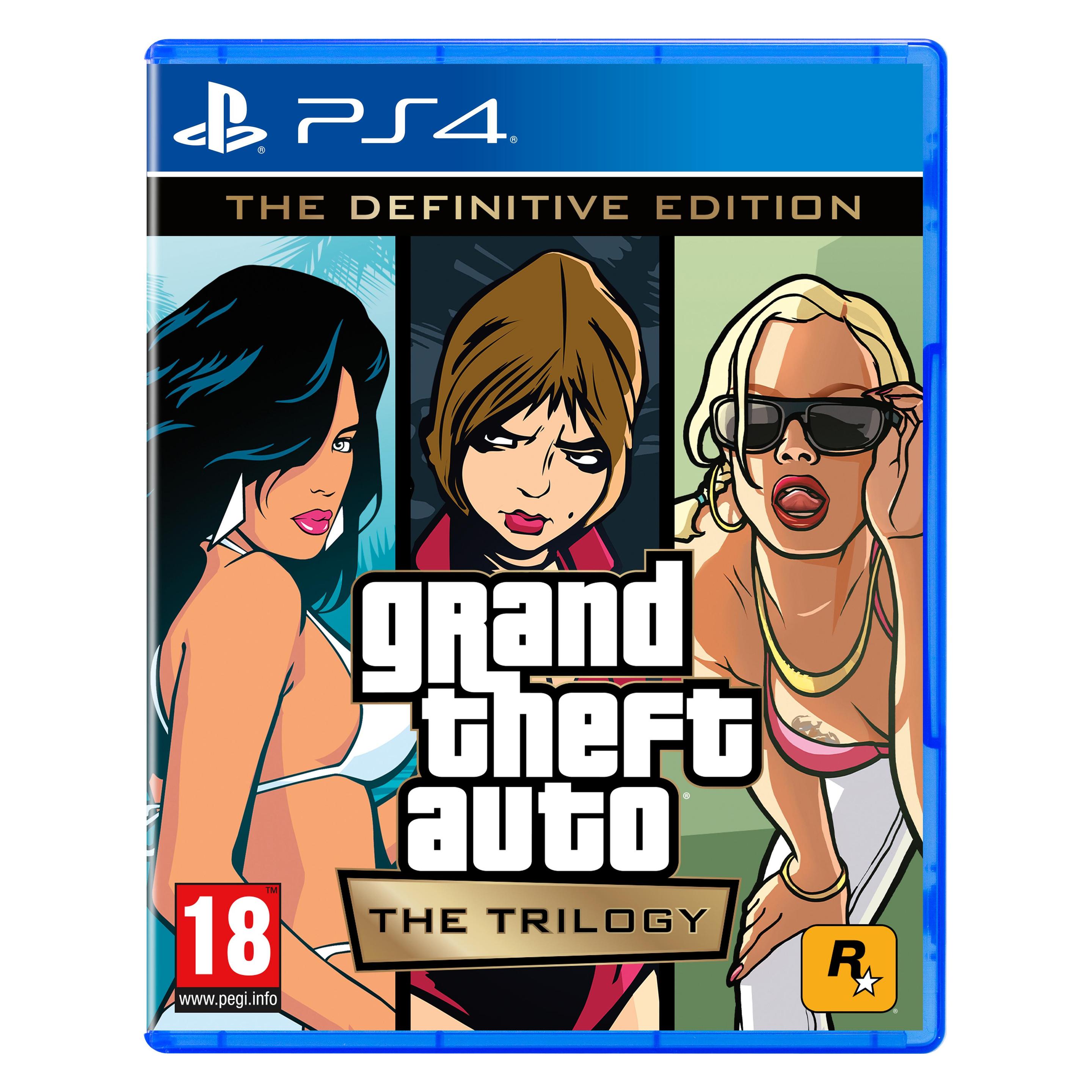 GrandHall Theft Auto: The Trilogy - The Definitive Edition PS4 (PS4) (5026555430852)