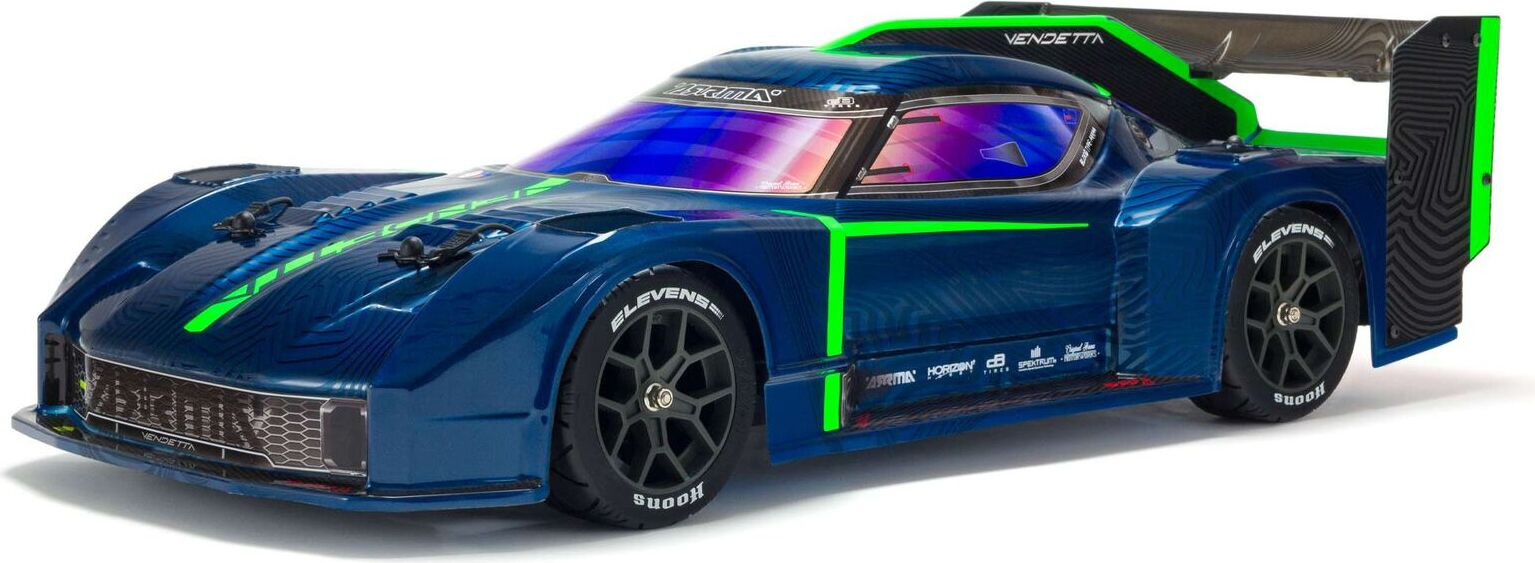 Arrma Vendetta 3S BLX 1:8 4WD RC-auto, blauw