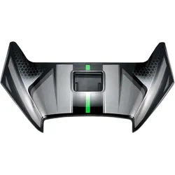 Shoei X-Spirit III Aerodyne, Lüftungsschieber - Schwarz/Grau/Grün