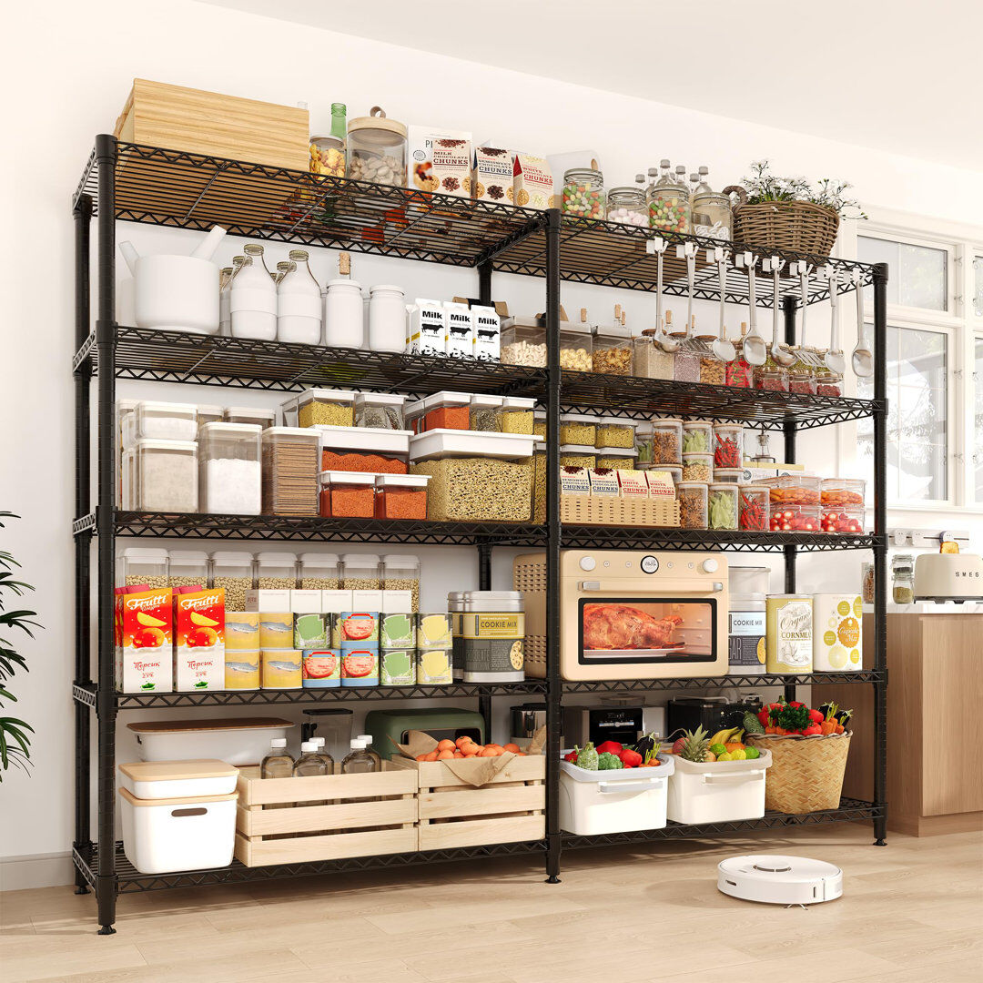 Rio Shelving Unit 179cm H x 150cm W x 35cm D