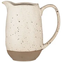 Ladelle Terrakotta Wasser Krug TERRA - beige/braun - Handarbeit - 1,3 l