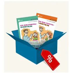 Paket: Ich-bin-fertig-Karten Mathematik Klassen 5 bis 8, Schulbücher