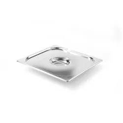HENDI Gastronorm-Deckel mit Löffelaussparung, Kitchen Line, GN 1/4, 265x162mm