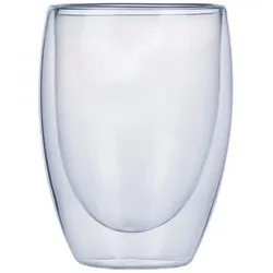 alpina, Tasse, 6er-Set Doppelwandiges Kaffee-Glas, je 350 ml, Schwebeeffekt, Barista Glas (350 ml, 6x)
