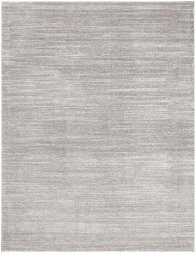 Latitude Run Hod Area Rug Silver Rectangle 244 x 305cm