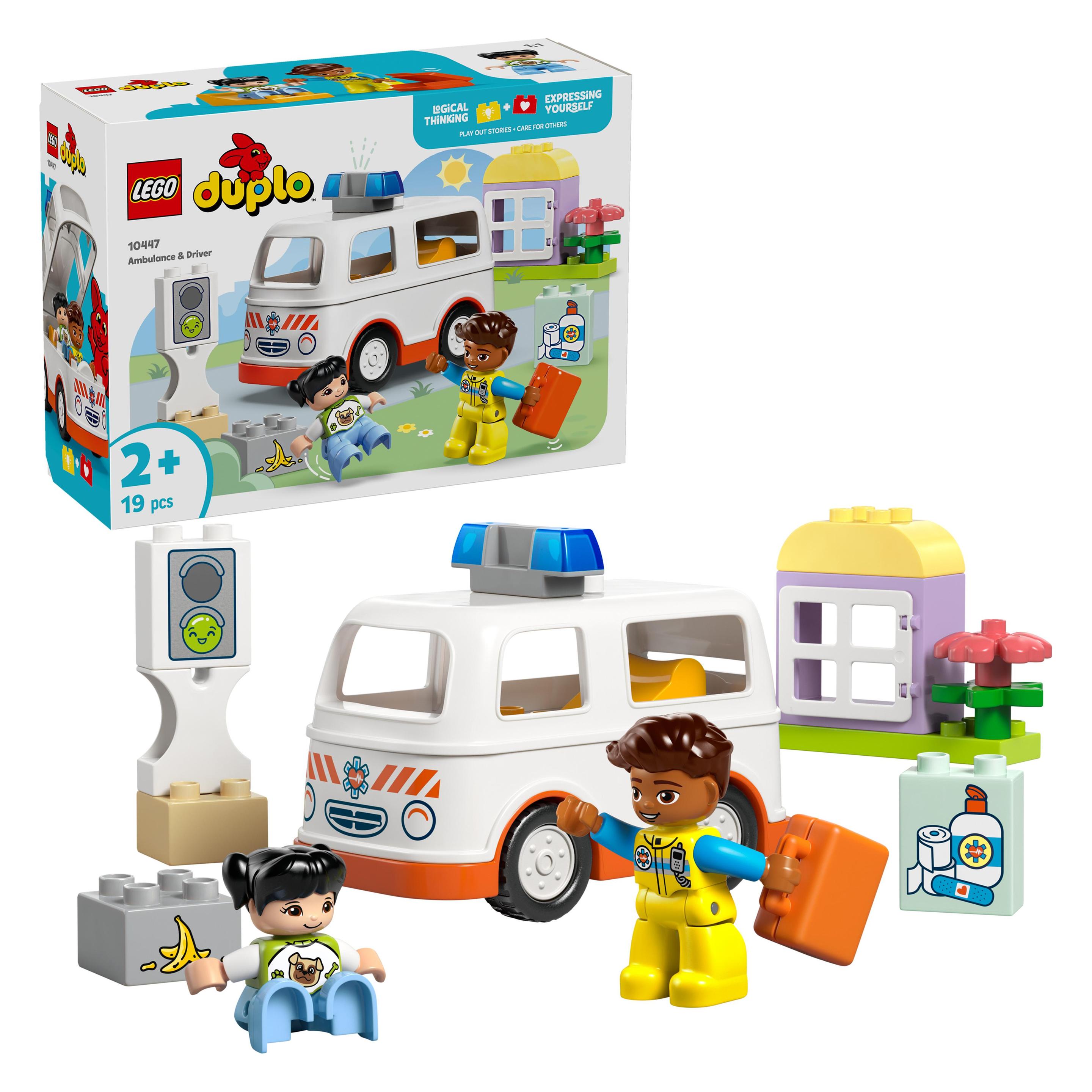 LEGO Rettungswagen mit Fahrer (10447)