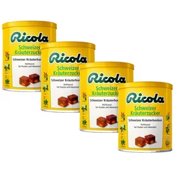 Ricola Schweizer Kräuterzucker m Zucker 4X250 g