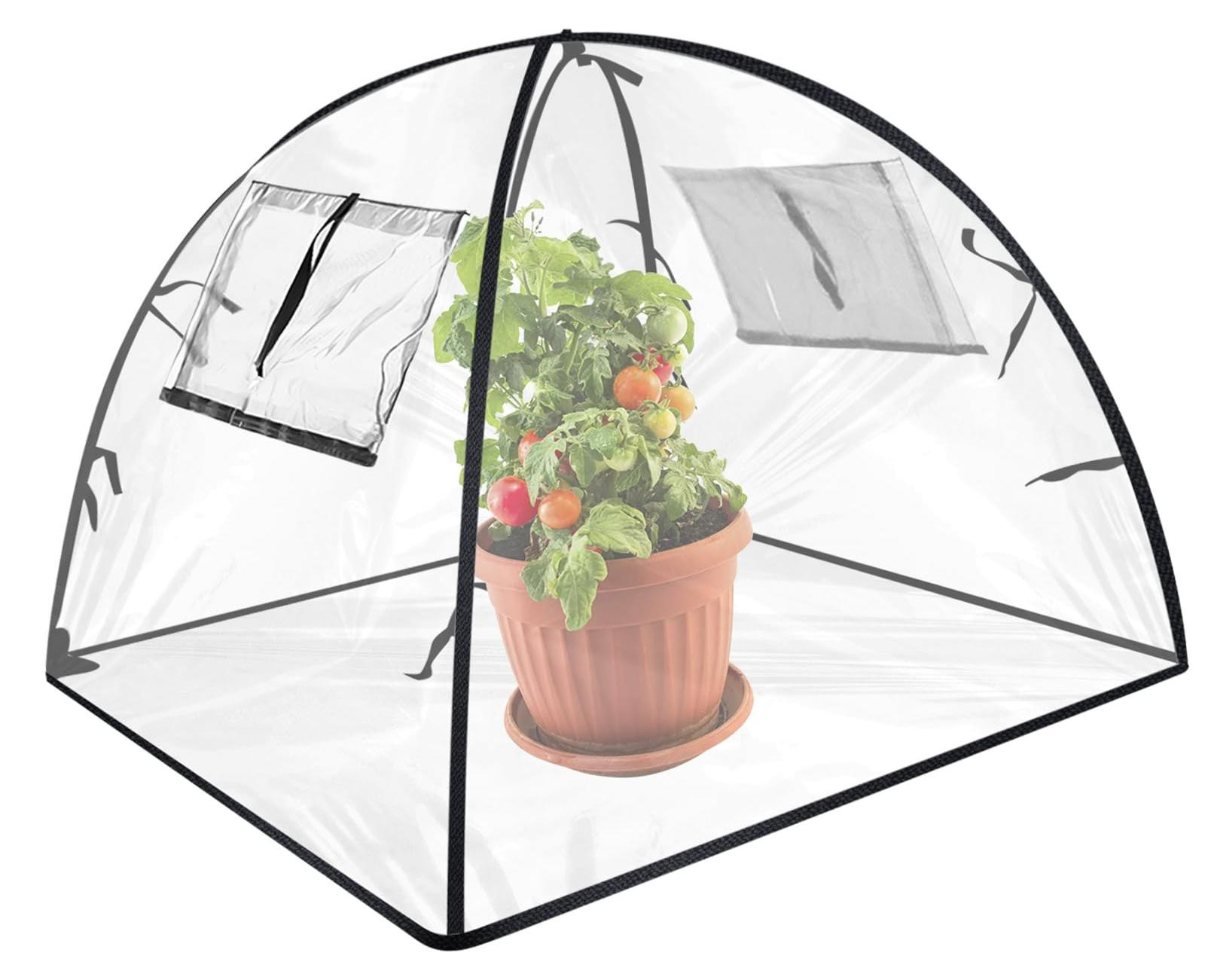 Selius Pop-up mini-broeikas Tuinkas, 56 x 56 x 56 cm