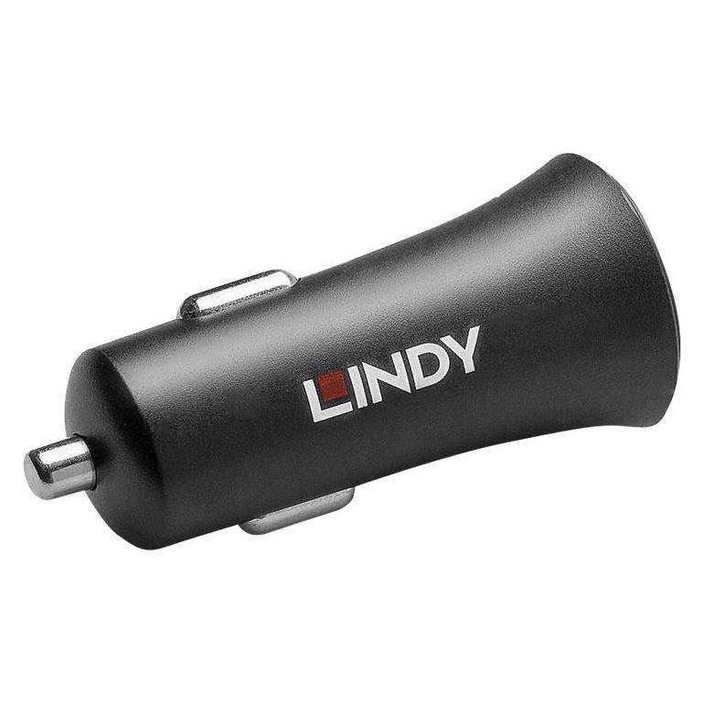 Lindy Single Port USB Type C Car Charger (73301)
