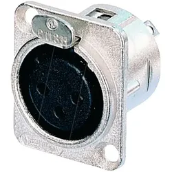 NEUTRIK NC-4FDL - Neutrik-XLR-Flanschbuchse, 4-polig