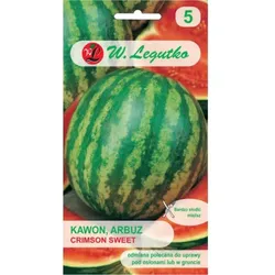 Wassermelone, Kawon Crimson Sweet – rotes Fruchtfleisch
