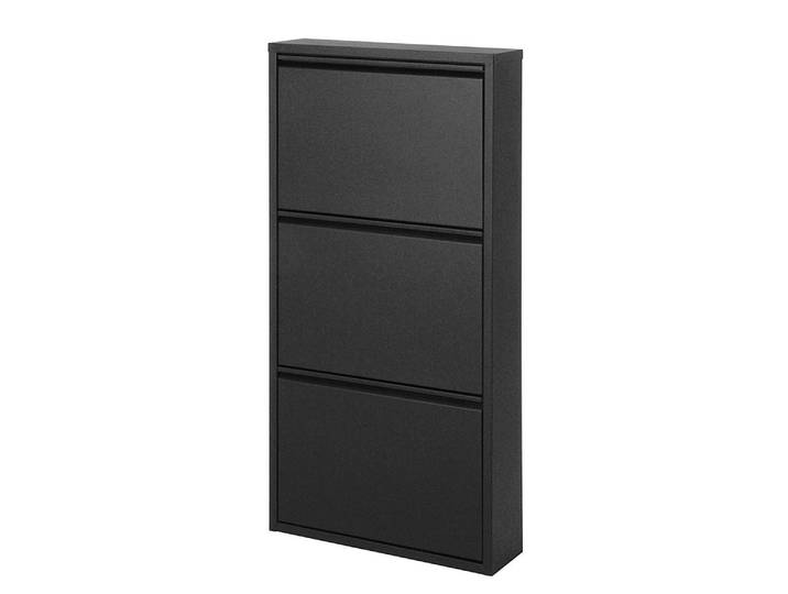 Schuhkipper Cabinet 103cm Schwarz