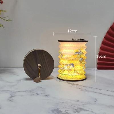 Uplifted Goods Foldable Touch Dimmable Table Lamp USB Rechargeable Lantern b