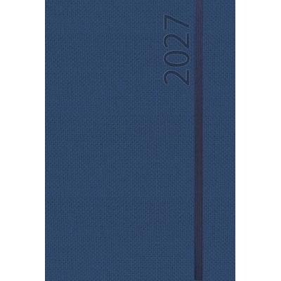 Buchkalender Wochentimer Spirale dunkelblau 2027