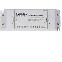 Bioledex 100W 24V DC LED Netzteil, 230VAC Wechselspannung zu 24V DC Gleichspannung