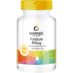 FOLSÄURE 800 Microgramm Tabletten 100 St Tabletten