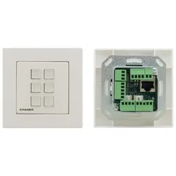 Kramer 6-Tasten Raumsteuerung RC-306/EU¿80/86(W)