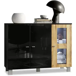 SIDEBOARD Denjo Tür in Eiche Natur