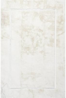 Nuloom Auralyn Solid Cloud Washable Area Rug