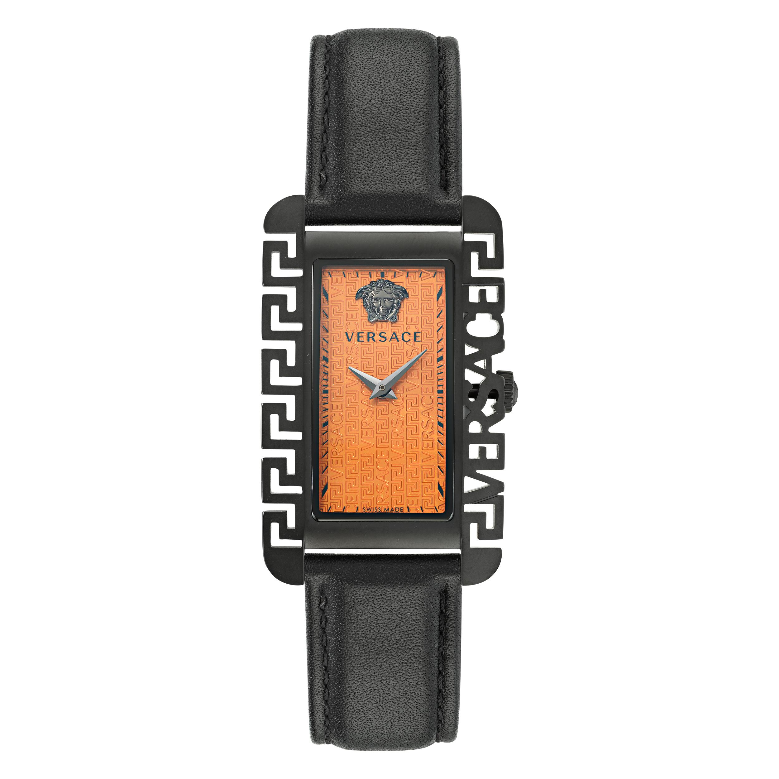 Versace Versace Flair Heren Unisex Zwarte Horloge VE7D00123