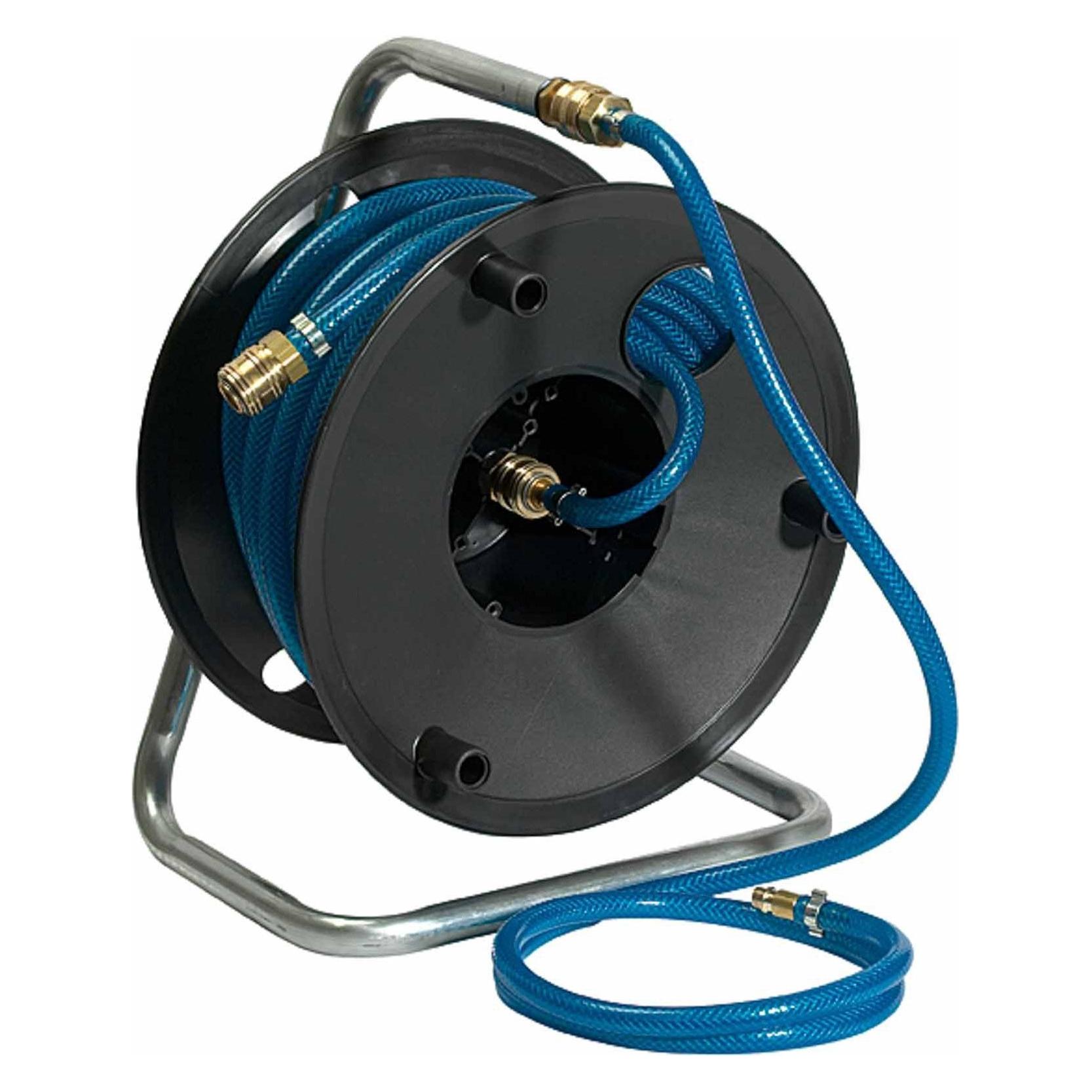 Riegler Druckluft-Schlauchtrommel, 20 m PVC-Schl. ø 15x9, Kupplung NW 7,2 (113976)