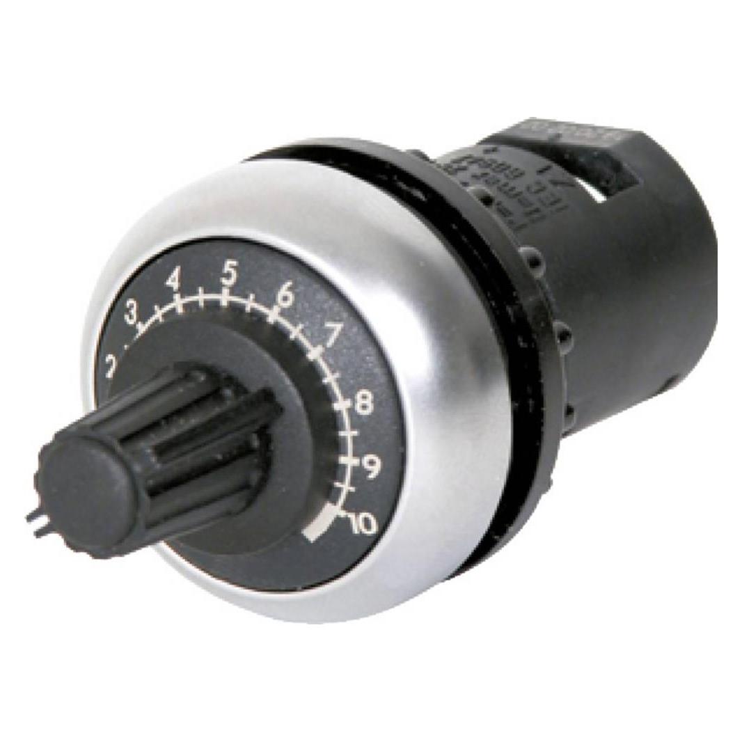 Eaton Potentiometer, linear, 10 K Ohm (M22S-R10K)