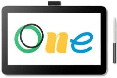 Wacom One 13 touch pen display- DTH134W0B (CHINA)