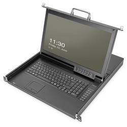 Digitus DS-72220-6TR KVM-Konsole HDMI Maus, Tastatur 1920 x 1080 Pixel