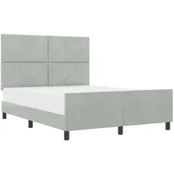 vidaXL, Boxspringbett, Bettgestell (160 x 200 cm)