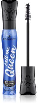 Essence call me QUEEN máscara com efeito de pestanas postiças à prova de água tom Black 11,5 ml. call me QUEEN