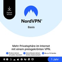Basis - Premium-VPN, Sicherheit-Software 1 Jahr, 10 Devices ESD