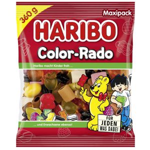 Haribo Fruchtgummis Color-Rado, Maxipack, 340 g