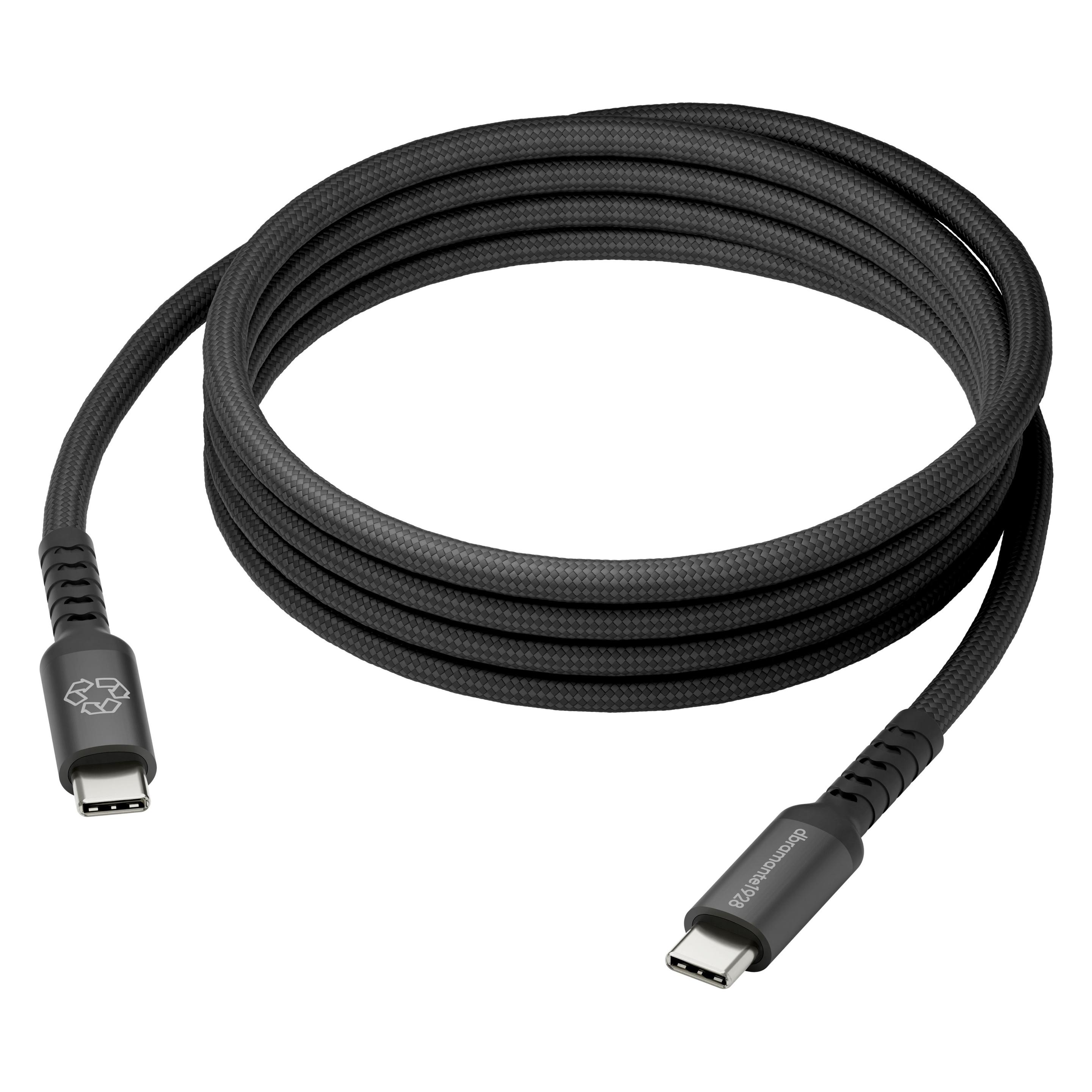 dbramante1928 IT Cable BRD USBC/USBC BLK (2 m, USB 2.0, 240 W) (CB20CCBL7270)