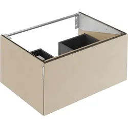 Keuco Waschtischunterschrank Edition 11 Art 32511910800 80x35x49cm, 1 Frontauszug, Keramik, sahara