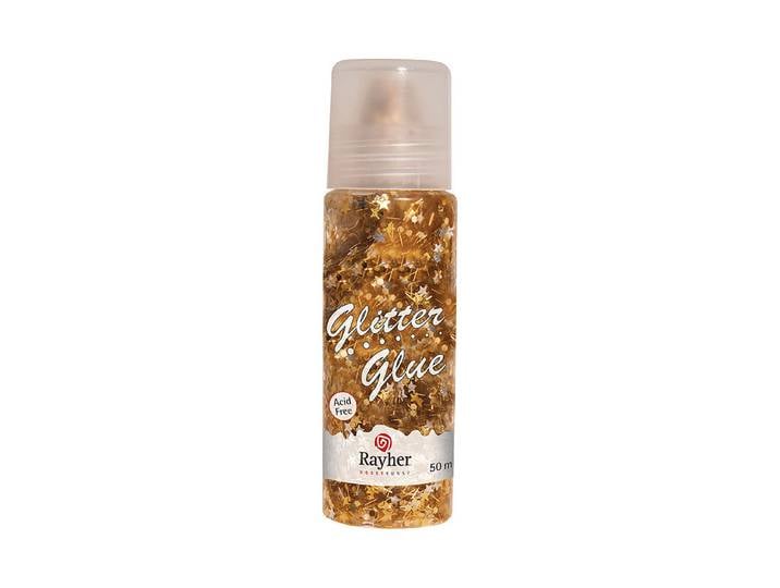 Rayher Glitter-Glue Space Gold 50 ml