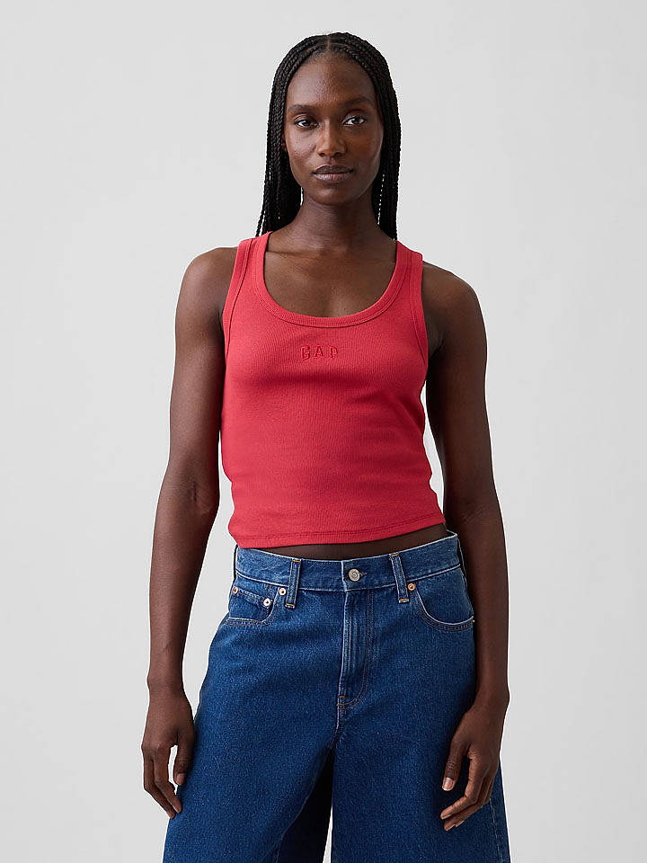 GAP Top in Rot - S