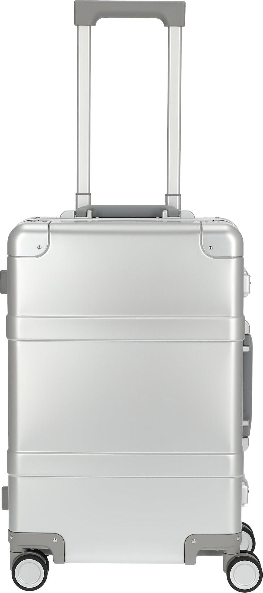 NINETYGO Metal - 4-Rollen-Kabinentrolley S 55 cm (silber)