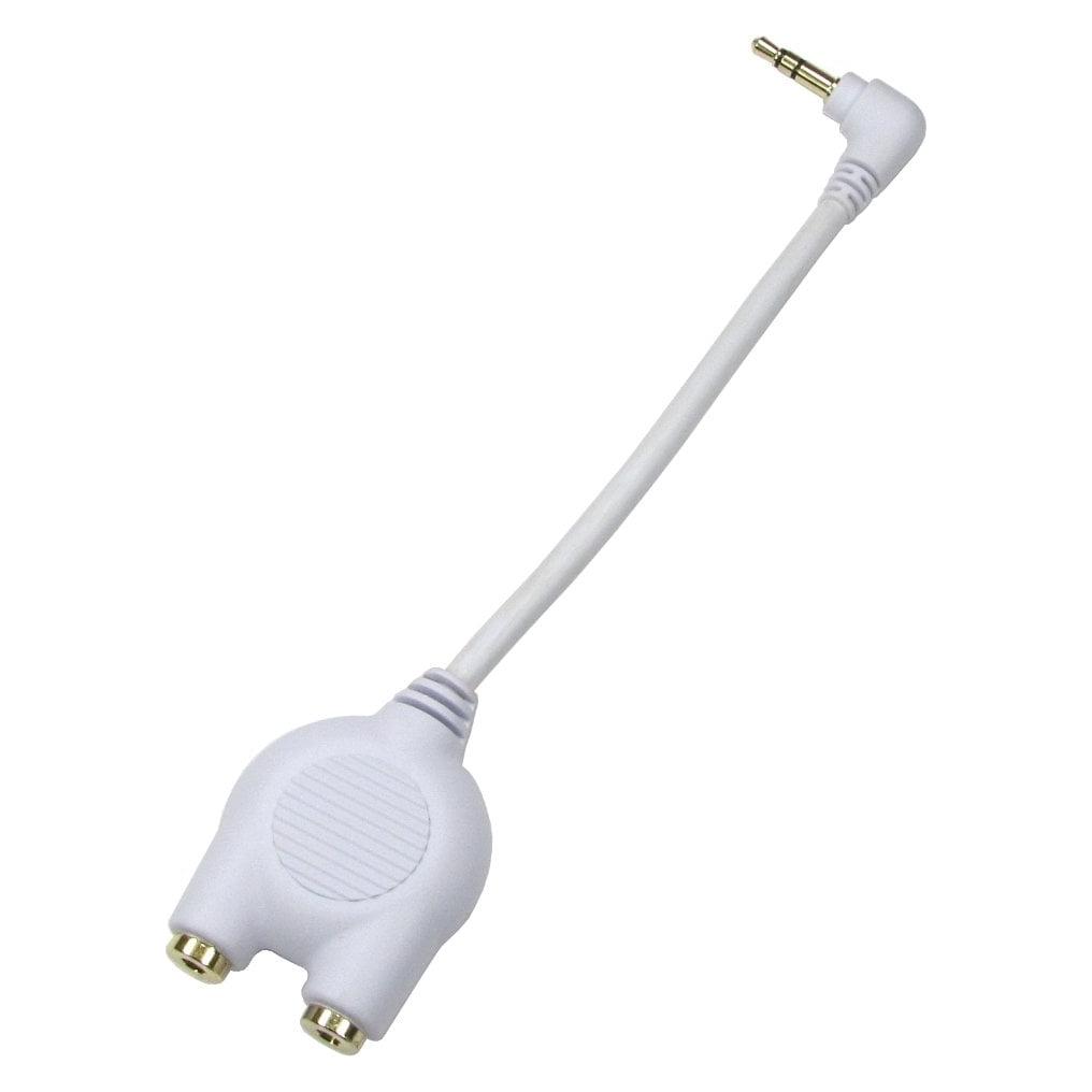 Cables Direct CDL 3.5mm Headphone Splitter wht (AUX Kabel) (NLWT-500)