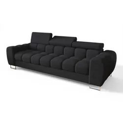 SOFA 3-sitzer Bastien In Stoff Aragon