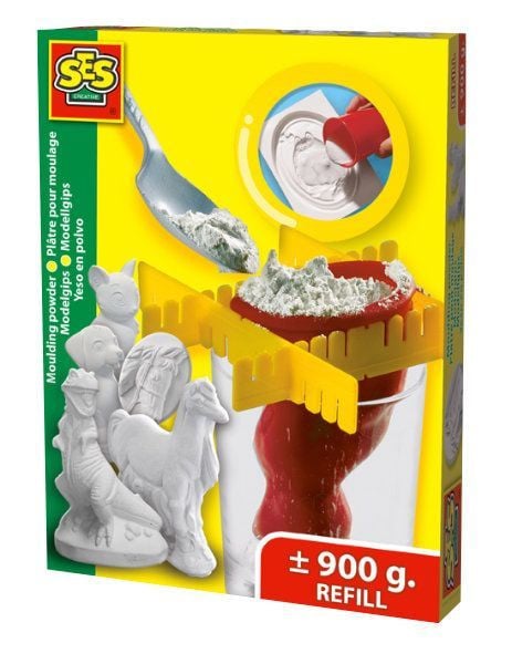 Ses Modelgips 900 gram - Hervulling - 01135