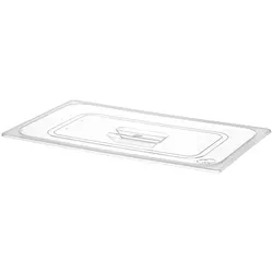 HENDI Gastronorm-Deckel, GN 1/4, Transparent, 265x162mm