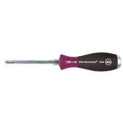Wiha KreuzSchlitzschraubendreher Gr.1x80mm PH Micro-Finish 29149 Werkstatt Kreuzschlitz-Schraubendreher PH 1 Klingenlänge: 107 mm DIN ISO 8764