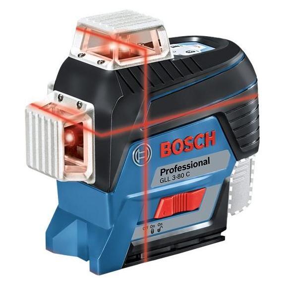 Bosch Professional GLL 3-80 C (Kreuzlinienlaser) (0601063R03)